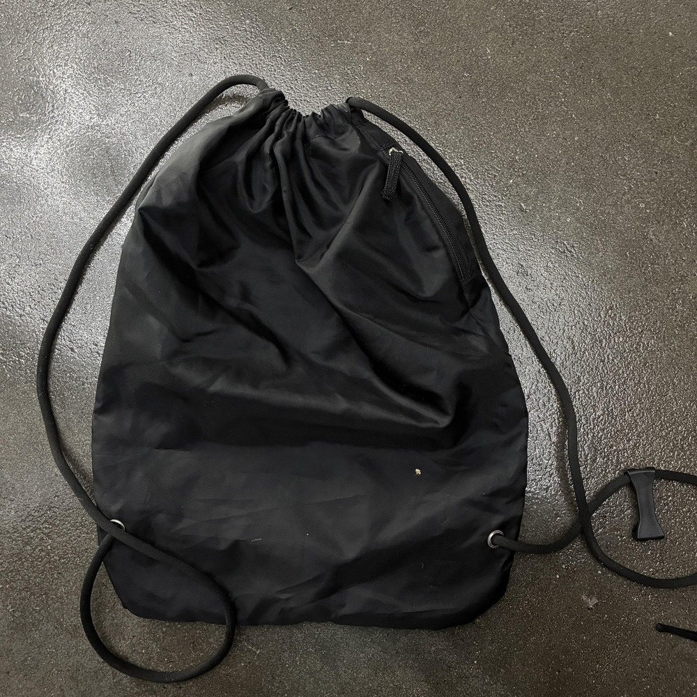 Y2k Monster Energy Drawstring Backpack Black 22" … - image 5